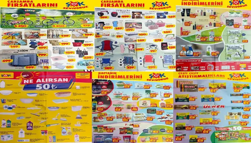 16 Nisan’da ŞOK Market’te Şaşırtan İndirimler: Mutfak ve Kamp Ürünleri!