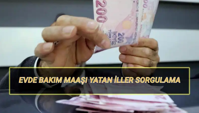 Nisan 2025'te Evde Bakım Maaşları Yatan İller: Sorgulama Nasıl Yapılır?