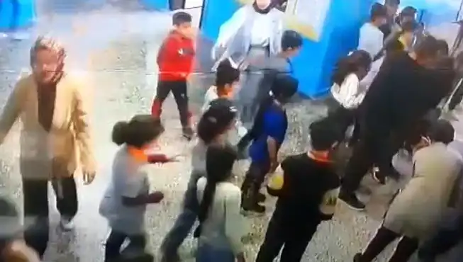 Mardin'de Hayat Kurtaran Anlar: Dili Boğazına Kaçan Öğrenciye Müdahale