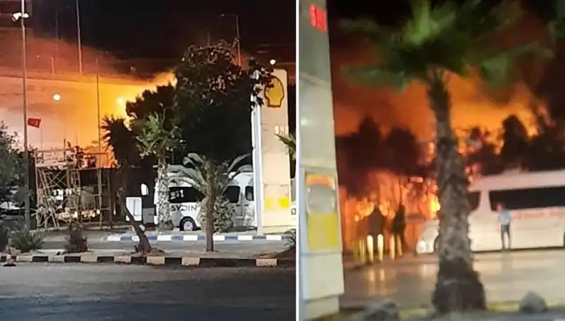 İzmir Otogarı'nda Sıcak Saatler: Yangın Paniği