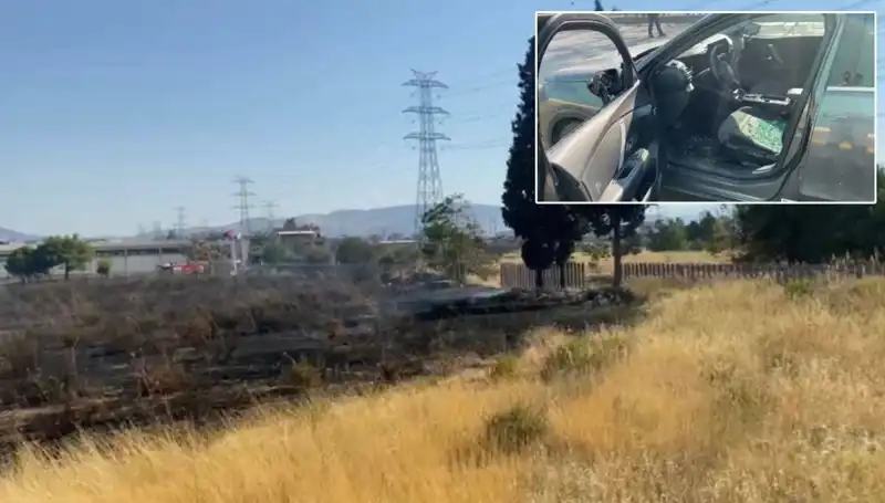 İzmir’deki Otluk Alanda Yangın: AVM Otoparkına Sıçradı, Panik Büyüdü!