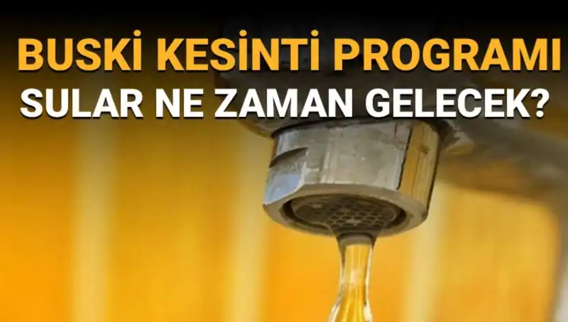 Bursa Nilüfer'de Su Kesintisi: Sular Ne Zaman Geri Dönecek?