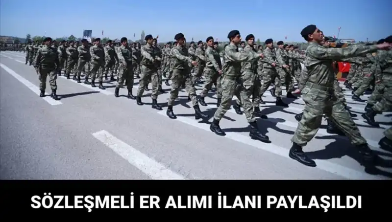 Türk Silahlı Kuvvetleri, Sözleşmeli Er Alımıyla Gücüne Güç Katıyor