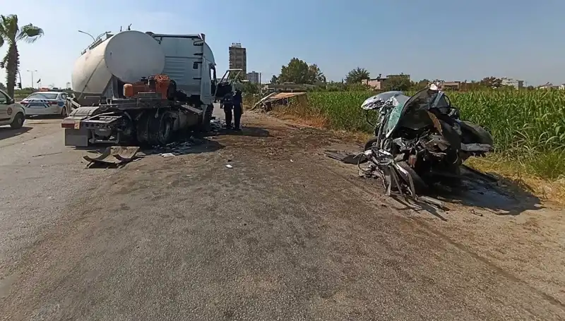 Adana’da Tanker, Otomobil ve Kamyona Çarptı: Feci Kazanın Detayları